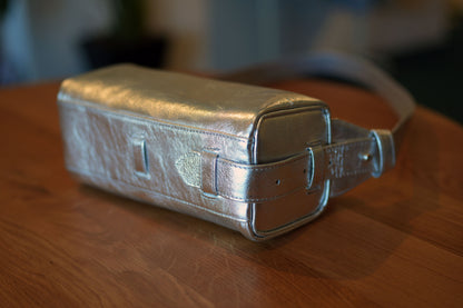 Box cross body bag