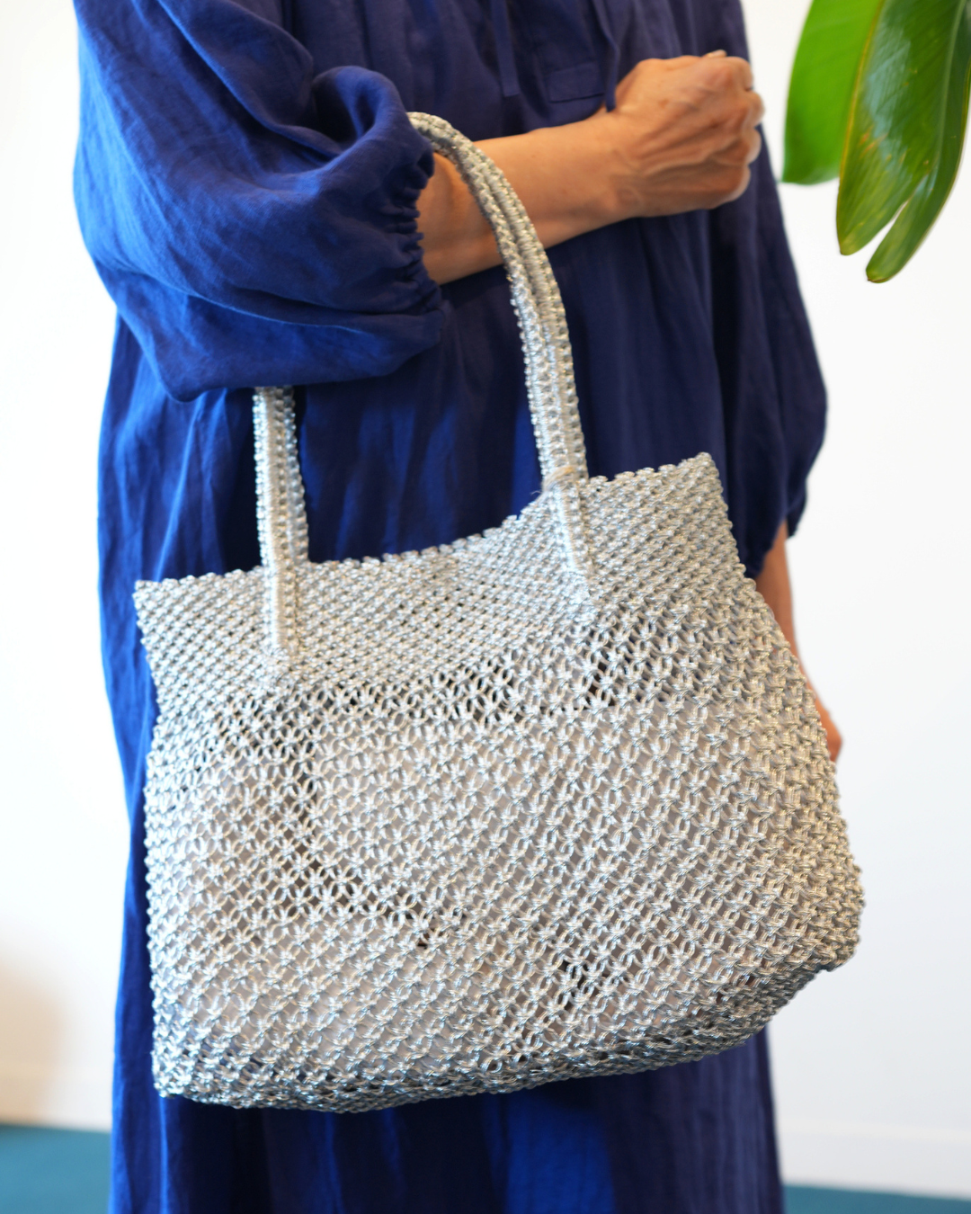 メタリックメッシュ BAG