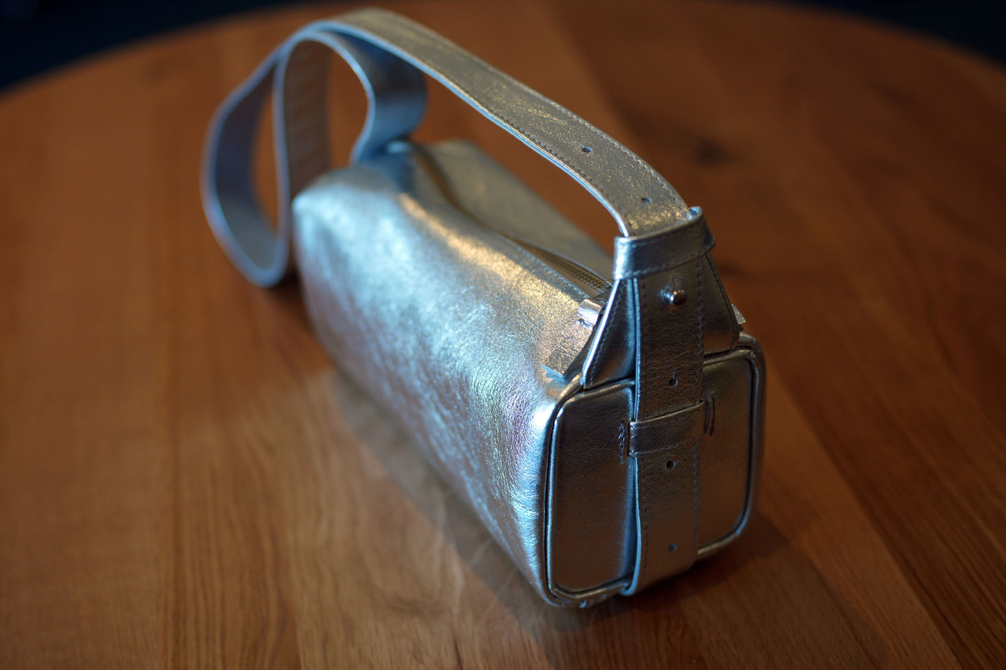 Box cross body bag