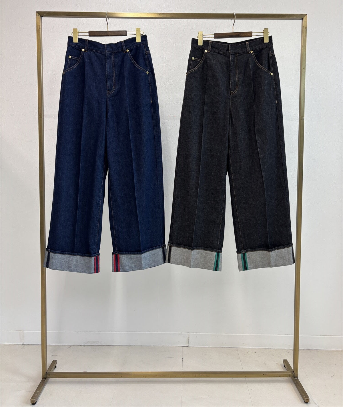 ロールアップデニムパンツ（サブ1）