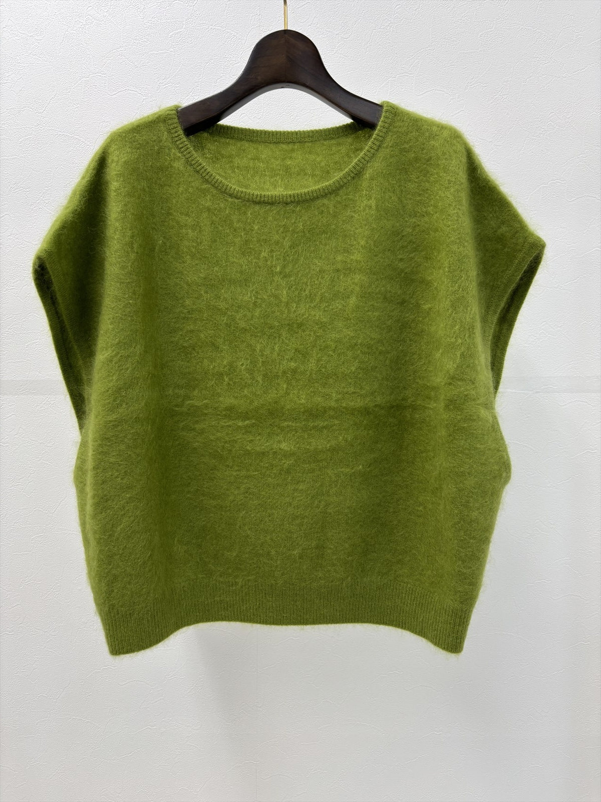 ウールカシミヤニットベスト
