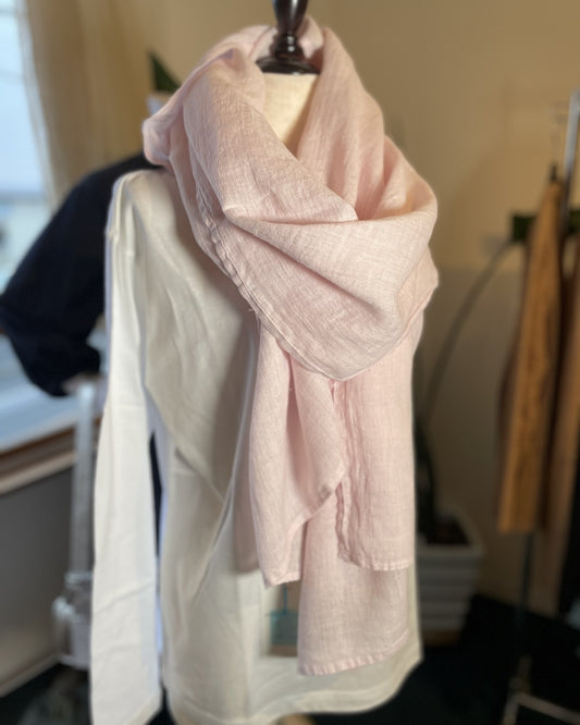 リネン ストール